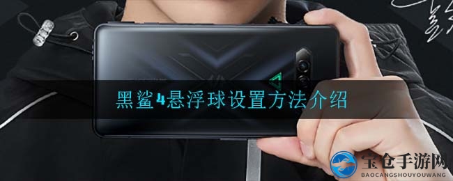 黑鲨4悬浮球设置方法介绍