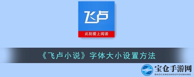飞卢小说字体调整攻略，轻松定制你的阅读体验