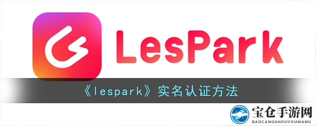 《lespark》实名认证方法