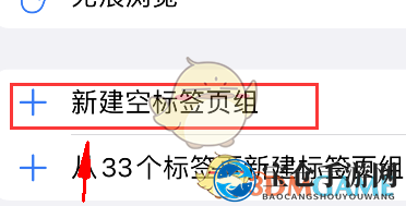 《safari浏览器》标签页组设置方法