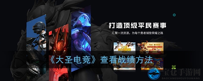 《大圣电竞》战绩查询指南