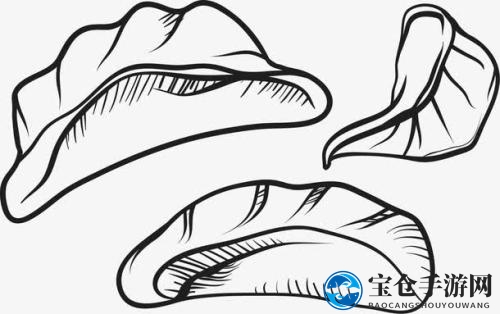 《QQ》画图红包饺子简笔画