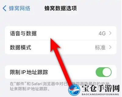 iPhone14设置5G网络方法