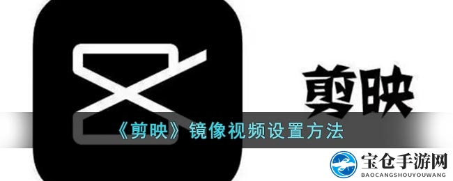 《剪映》镜像视频设置方法