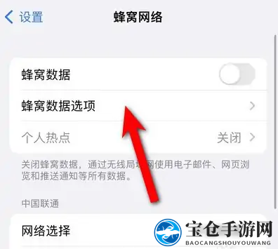 iPhone14设置5G网络方法