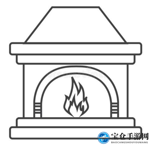 《QQ》画图红包壁炉简笔画